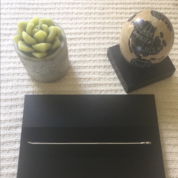 Sterling Silver Snake Chain Bracelet - Picture 8 of 8